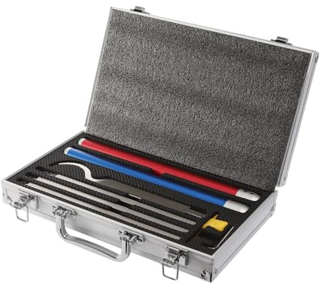 Ensemble d'outils de Tournage sur Bois Professionnels, 4 Fraises en carbure de tungstène avec poignées usinées CNC pour Le Travail du Bol et de la Broche, etc.