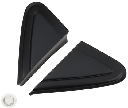 SG Store Lot de 2 Caches de Rétroviseurs Gauche Et Droit avec Clips 6Q0853273A 6Q0853274A Compatible avec VW Polo 06-10