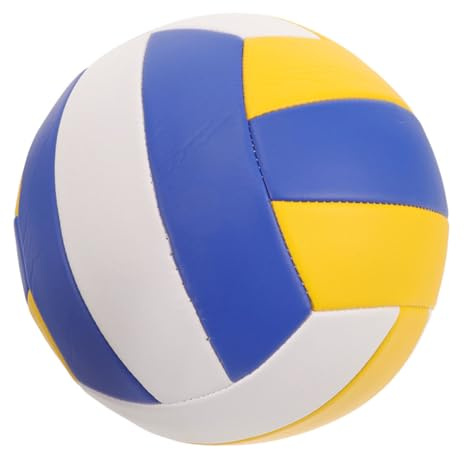 Cabilock Ballon de Volley-Ball Intérieur Standard Machine Cousu pour Entraînement Compétition Contrôle et Stabilité Usage Sport Salle et Plage Couleurs Lumineuses pour Visibilité