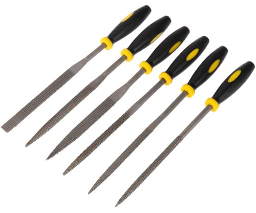 COLLBATH 6 Pezzi Di Raspa Per Legno Lime Assortite Lime Per Impugnatura Utensili Manuali Per La Casa Raspe Raspe Assortite Mini Mole Manici Utensili Per La