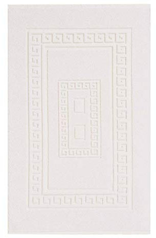 Casatessile Torino, Badezimmerteppich aus Frottee 60x90 cm. - Bianco - BLANKO