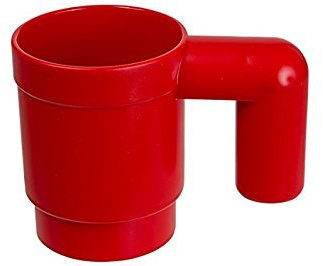 Lego Tazza Lego a grandezza reale – rosso