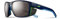 Julbo Shield Gafas DE Sol, Azul Oscuro/Azul/Verde, Talla única Unisex Adulto