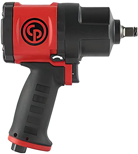 Chicago Pneumatic - CP7748 - Mecanismo de llave de impacto neumática de 1/2 pulgada: martillo doble, rojo, 1300 Nm
