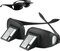 Taozoey Horizontal Lazy Glasses, High Definition Glasses, Nouvelles lunettes paresseuses, Horizontal Lazy Prisme pour lire, regarder la télévision, Universel