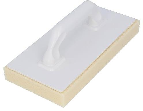 HELPMATE - Tabla de lavado de azulejos de 28 x 14 x 30 cm con revestimiento hidráulico - para lavar azulejos recién colocados y rejuntados - extra absorbente y cuadriculado