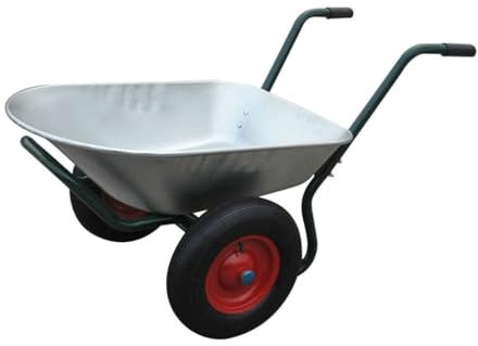 Générique Brouette Jardinage 2 Roues 80 L, Maison & Jardin, Pelouses & Jardins, Jardinage, Outils de Jardinage, Brouettes, 15 KG, 40979