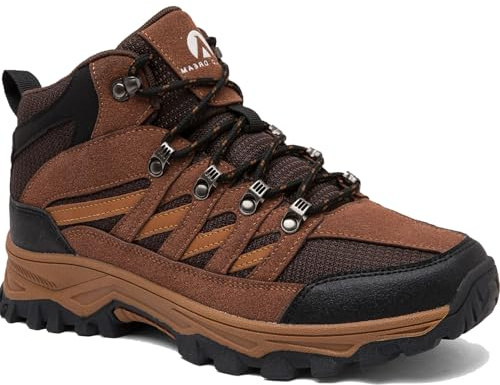 HODTOB Scarpe da Trekking Uomo Donna Montagna Antiscivolo Scarpe Escursionismo Ammortizzate Traspiranti Passeggiate Sportive All'aperto Scarpe da Escursionismo