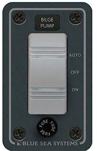 Contura Water Resistant 12V DC Panel - Bilge Pump Control