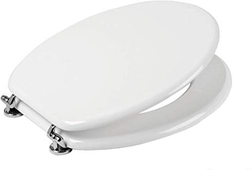Toalettlock Hidra MEMORY VIT Dragkedja Krom-Sätes-Axis Toalett