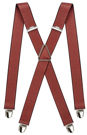 Pierrot Herrhängslen, breda och i vintagestil, tillverkade i Tyskland/Frankrike, justerbar längd upp till 130 cm, 100 % tysk och fransk, L