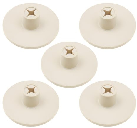 Create idea 5Uds. Soportes Almohadillas Goma para Golf Tees Goma para Pelotas Golf 56x21mm Campos Golf Al Aire Libre Esteras Bateo para Interiores Ayudas Entrenamiento Golf Blancas