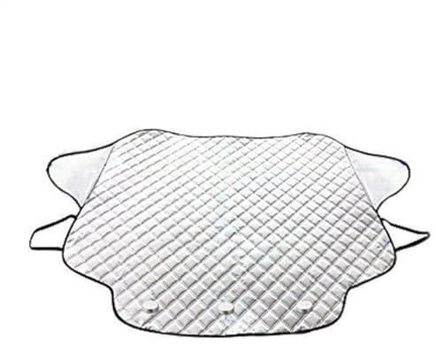 Cubierta para parabrisas, cubierta de parabrisas de invierno, protector de parabrisas, cubierta de protección contra heladas, cubiertas magnéticas para coche, 4 capas, cubierta anticongelante para