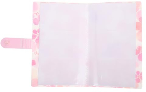 VICASKY Album de Rangement Organisateur d'Autocollants pour Salon de Manucure en Plastique Capacité Pratique à Transporter pour Nail Art pour DIY