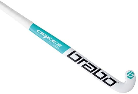 Brabo Indoor Junior Field Hockey Stick - Aqua White (30)