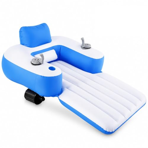 Motorized Pool Float - Electric Pool Lounge Chair for Adults Water Raft