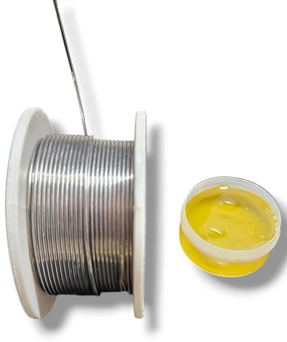 Kit de soudage étain 2 mm 60 g + colophane 12 g, flux de soudure pour circuits imprimés