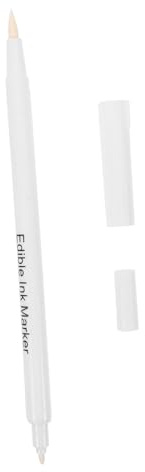 MAGICLULU Stylos De Pâtisserie Marqueurs Comestibles Blancs Pour Décoration De Gâteaux Stylo à Pointe Fine Pour Pâte à Sucre Et Glaçage Usage Sur Biscuits Et Guimauves Outil Pour Décorations