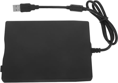 HIAKDOFT Unidad de Disquete Externa Lector de Discos 3.5 Pulgadas Portátil USB 2.0 con Carcasa Abs para Lectura y Transferencia de Archivos para Computadora Portátil y Pc