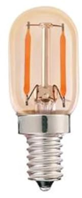 KJXP Belysning, Förpackning med 20, LED-glödlampa AC220V G40/T22/T20 1W 2200K E12/E14 Vintage guldfärgad lampa Dekorativ ljuskronalampa