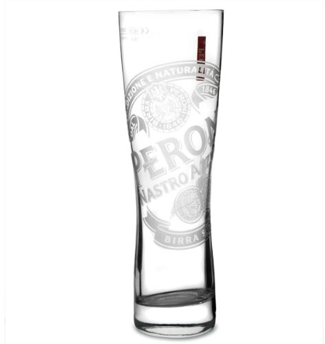 Peroni italienska ölglas 0,3 L – set med 6
