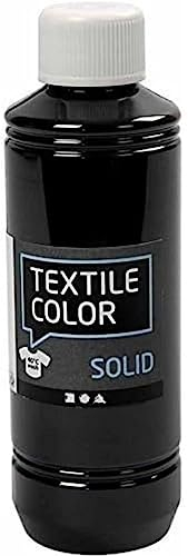 Textile Solid, schwarz, deckend, 250ml