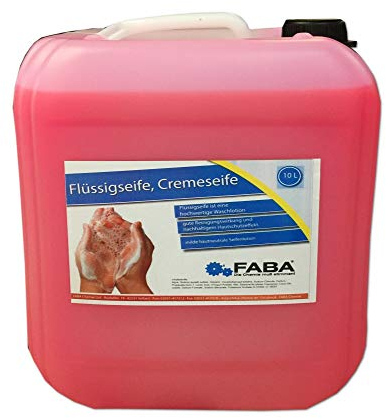 FABA Flüssigseife 10 Liter, Handseife, Seife für Seifenspender