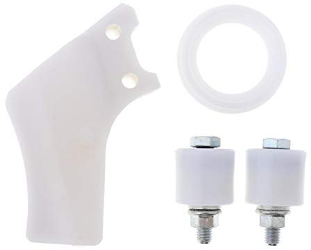 Banshee YFZ350 - Juego de soporte de rodillo de cadena blanca 5X4-22199-00-00