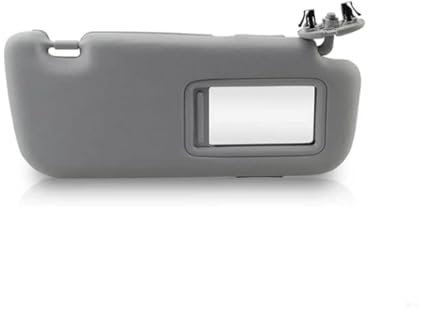 Auto Sonnenschutz Frontscheibe Innen Für Toyota Für Auris Für Corolla 2010 - 2013 Autoinnenraum Sonnenblende Mit Spiegel Grau Beige Sonnenschutz Links Rechts Fahrer Beifahrerseite Sonnenschutz Auto Fr