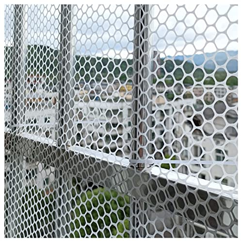Plast Kycklingtrådsnät Trädgård Balkong Innergård Fäktning Fjäderfänät for Katter Hundar Ankor(1x30m)