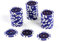 50 Poker-Chips Laser-Chips Metallkern 12g Poker Texas Hold`em Black Jack Roulette reflektierend Tokens Jetons Casino 1 Rolle Wert 1-10000 wählbar (Wert 10)