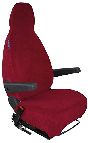 Narbonne Accessoires Housse de sièges éponge Coton Extensible Bordeaux