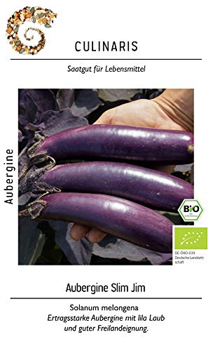 Culinaris 094 Aubergine Slim Jim (Bio-Auberginensamen)