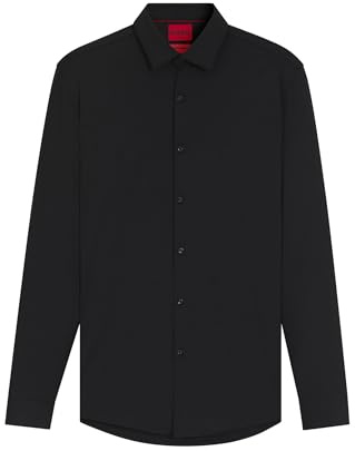 HUGO Chemise Slim Fit en Jersey Stretch Performant