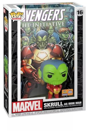 Funko Pop! Cover Art Marvel Collection Collectible Vinyl Figure Comic Covers (Skrull as Iron Man), 15689985
