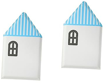 STOBAZA Pannelli Parete Bambini 2 Pezzi Morbido Cuscino Da Parete Per Letto Adesivo Da Parete Adesivo Buccia e Adesivo Da Parete Pannello Da Parete Addensato Adesivo Per Cuscino Da Parete