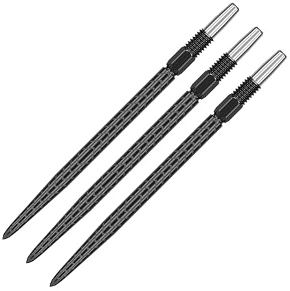 TARGET Darts Swiss Point Dart-poäng, RVE (3-pack uppsättning tips) 26 mm/30 mm/35 mm/40 mm – guld/silver/svart | ändra dartpoäng, schweiziska stormpoäng, professionella darttillbehör