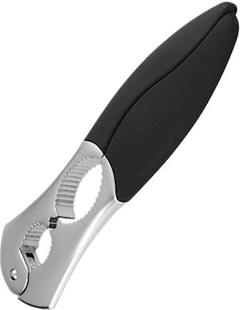 OUNONA 1 Pz. Schiaccianoci macinino spremiagrumi Apri Castagne Sheller Elettrico Auto Pinza per Noci Clip per Noci fette biscottate Fermaglio in Noce Clip Dado da Cucina Lega di Alluminio