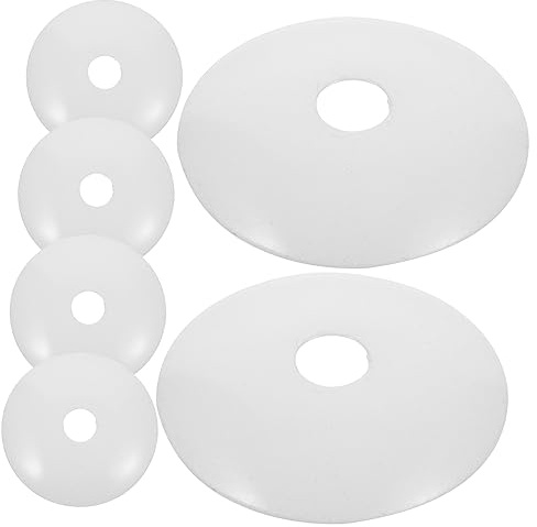 DIYEAH 6piezas Bandeja De Base Para Lámpara De Araña De Dosel De Techo Para Luminaria Decoración De Lámparas Sala De Estar