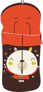 Pirulos Saco Carro Microfibra Winter Chocolate