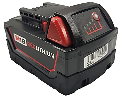 FengBP®18 V 5000 mAh ersättande batteri för mjölkvakt M18 48-11-1828 48-11-1840 C18B M18BX Li18 M18B4 M18 XC Milwaukee verktyg M18