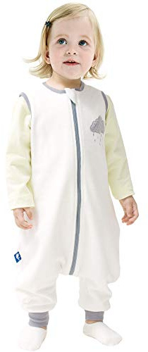 ililmmoe Saco de Dormir Unisex con pies Pijamas Bebé Caminar Algodón Saco de Dormir Ropa Tog1.5