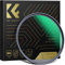K&F Concept Nano-X 58mm Filtro Black-Mist 1/8, Filtro Difusión de Vidrio Óptico para Suavizador de Retrato Imagen y Vídeo