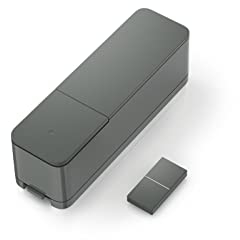 Bosch Smart Home Tür-/Fensterkontakt II, Smarter Sensor zum energieeffizienten Heizen, kompatibel mit Amazon Alexa und Google Assistant, anthrazit