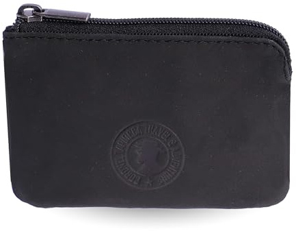 Coronel Tapioca - Carteras para Hombre de Piel - Cartera con Monedero - Monedero Casual - Tarjetero Hombre Gran Capacidad Cierre de Cremallera