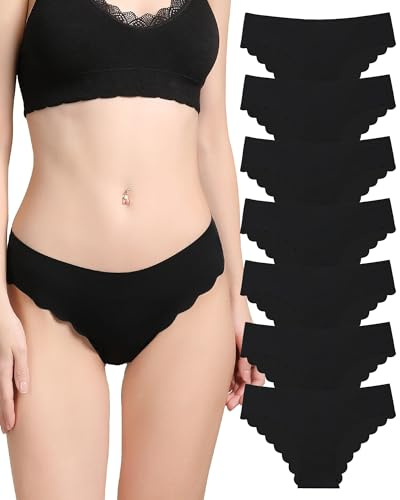 Levao Culotte sans Couture Femme Invisible Slip sous-Vêtements Lot de 7