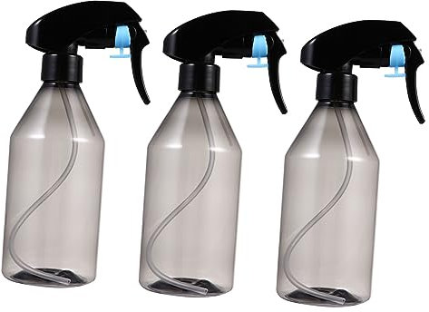 VINTORKY 3 Stück-Pack Sprühflaschen 300 Ml für Garten Pflanzen Bewässerung Langlebige Kunststoff Sprühflasche mit Kraftsparendem Auslöser Vielseitig für Zimmerpflanzen Friseur