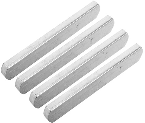 Hohopeti Lot De 4 Plaques D'Acier Pour Gilet Lesté De Musculation Adulte Poids En Acier Pour Gilet D'Entraînement Plaques De Lestage Argentées
