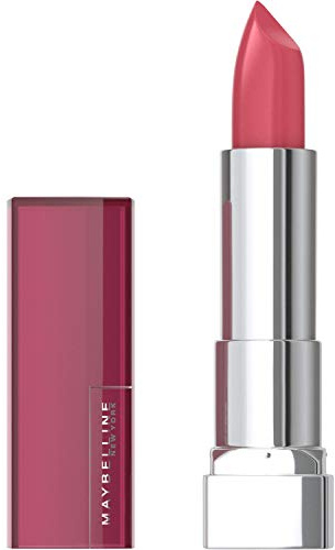 Maybelline Color Sensational Lipstick, Lip Makeup, Cream Finish, Hydrating Lipstick, Pink Wink, Coral Pink ,1 Count