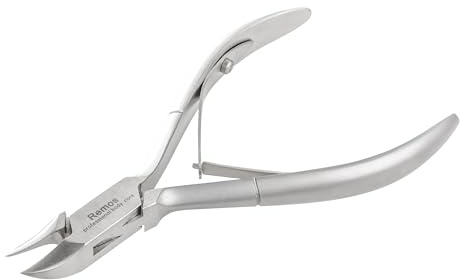 REMOS Nagelzange gebogene Schneide aus Edelstahl 11.5 cm